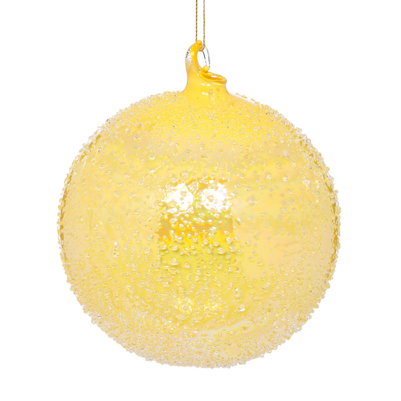 Sparkling Ombre Ornament, Small, Set Of 6 - 4.75 Inches