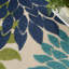 Tapis intérieur/extérieur Alsaedi floral vert/bleu/orange-1240071293