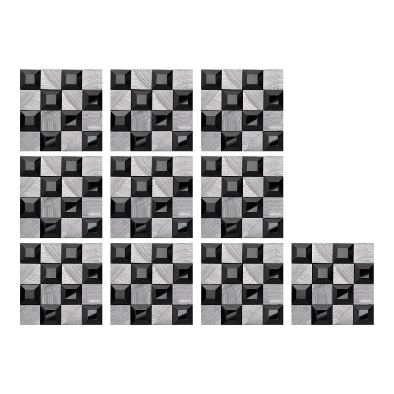 3D Crystal Tile Stickers DIY Self-Adhesive Wall Stickers