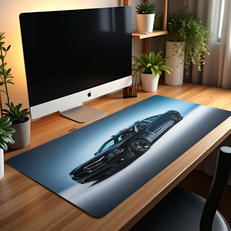 Polyester Desk Pad, 31.5x15.5