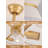 20" Boho Ceiling Fans With Lights And Remote,Flower Chandelier Fan With 6 Speeds,Gold Fandelier For Bedroom,Dining Room,Nursery(Timing,Adjustable Height,4-Light)