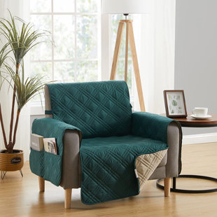 Polyester Box Cushion Armchair Slipcover