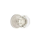 Passage Old Town Clear Knob with Lancaster Rose