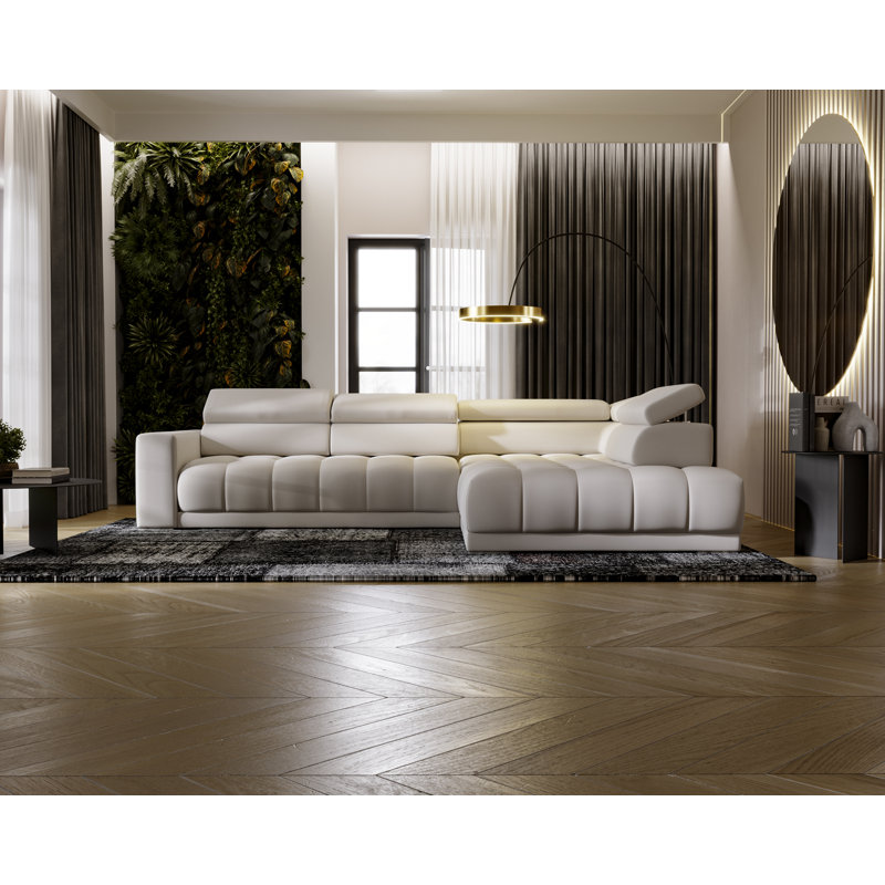 3 Seater Corner Sofa , Left Hand Facing,  Bluvel 22