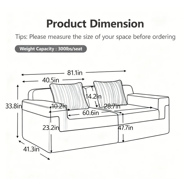 Dimensions du produit