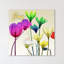 Floral Calm Pop Joy 2 - Wrapped Canvas Print-710502633