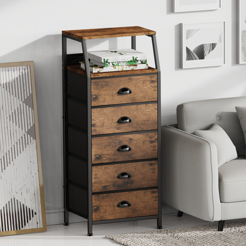 Commode 5 tiroirs Tilli