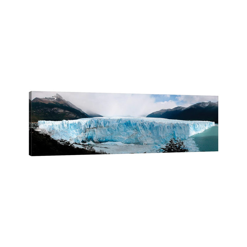The Perito Moreno Glacier In Los Glaciares National Park, Argentina II by Luis Argerich - Wrapped Canvas Panoramic Painting