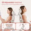 Chaise de bureau ergonomique rose Cablady-1242810631