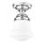 Neriah Glass Semi-Flush Mount Pendant-836803501-805534270