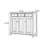 18 Pair Solid Wood Shoe Storage Cabinet