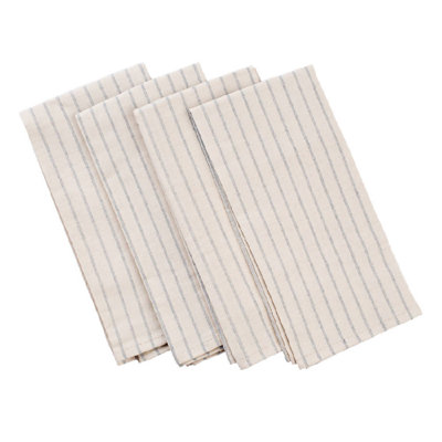  Serviette rayée en coton