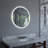 Eva Round Perimeter Lighted Mirror with Memory Dimmer and Defogger-71593972