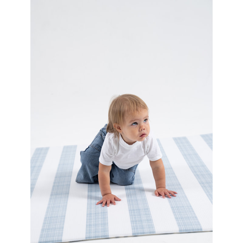 Reversible Emerson Foam Playmat, Blue