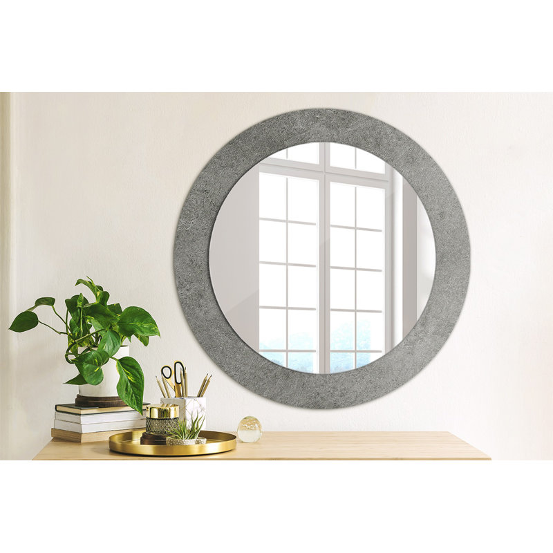 Huldar Glass Flat Wall Mirror