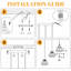 3 - Light Rattan Farmhouse Bohemian Pendant