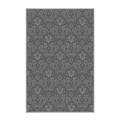 Performance Wool Damask Indoor Rug