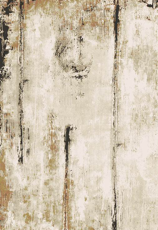 Tapis décoratif beige Touffeté Eben, Rectangle 3 pi 11 po x 5 pi 11 po