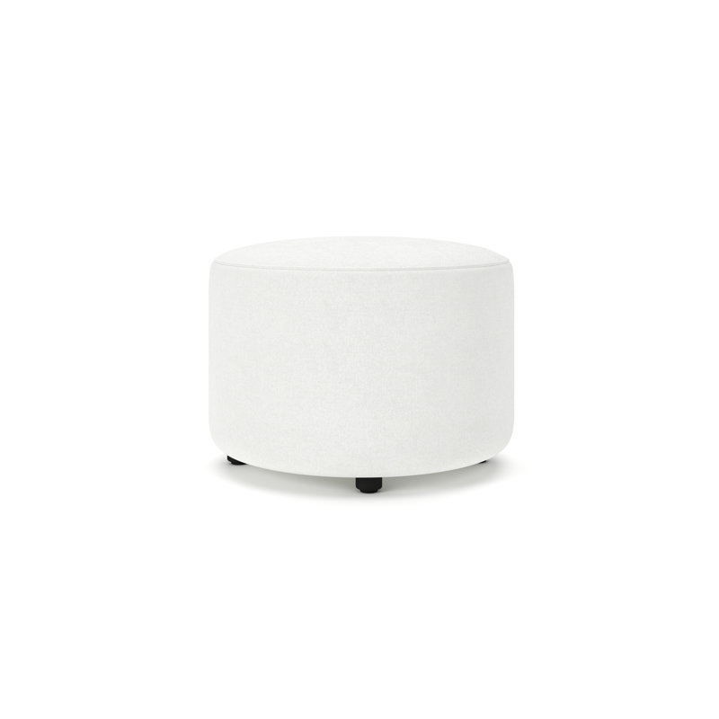 Murano 30" Ottoman, John Flour Performance Linen Blend