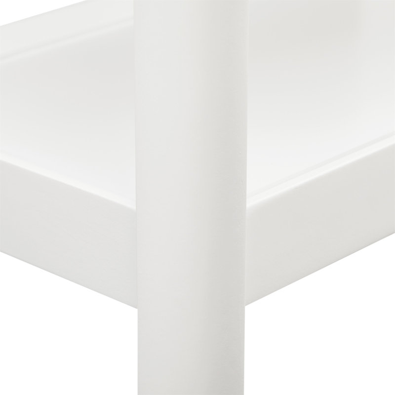 Yonda White Nightstand (Only Nightstand), White