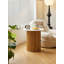 Table d'appoint en bois massif naturel Moxley-294678182-294678189