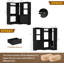 Système d'organisation l 31,5 po à 57,2 po avec tiroirs en bois-1137911394