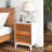Nightstand With Storage End Sofa Side Table With 2 Drawers-1016055295