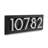 Floating Modern 4" Number Horizontal Address Plaque (5 Digits)-41299914-41299672