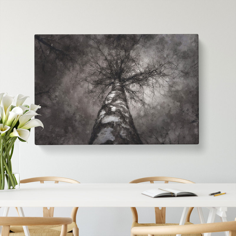 Birch Tree - Wrapped Canvas, 40cm H x 60cm W x 3cm D