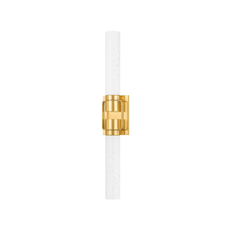 Glen Oaks 2 - Light Wallchiere Sconce, Aged Brass