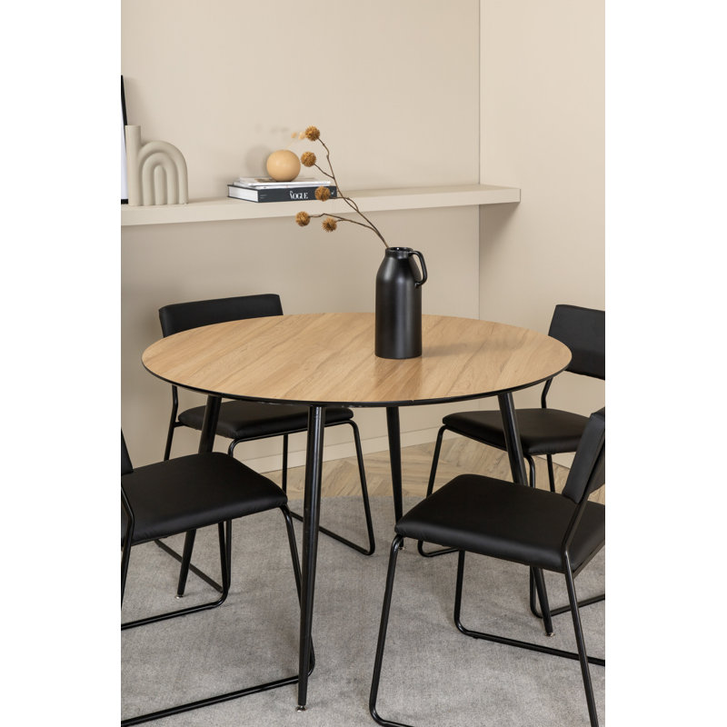 Alai 4 - Person Steel Dining Set