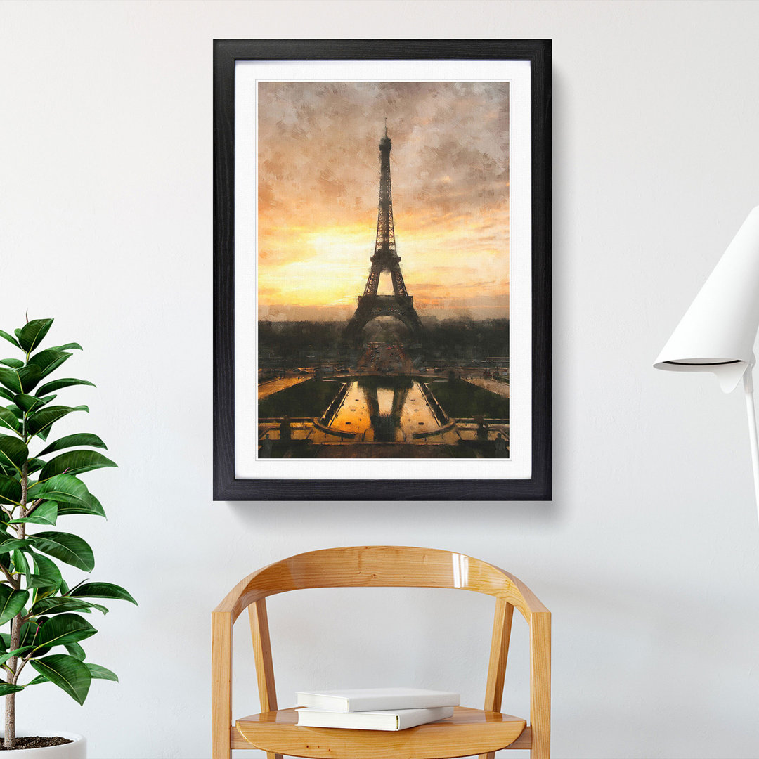 Eiffel Tower Vol.2 - Picture Frame Graphic Art