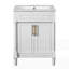 Meuble-lavabo 24 po avec lavabo en céramique intégré-2047554463