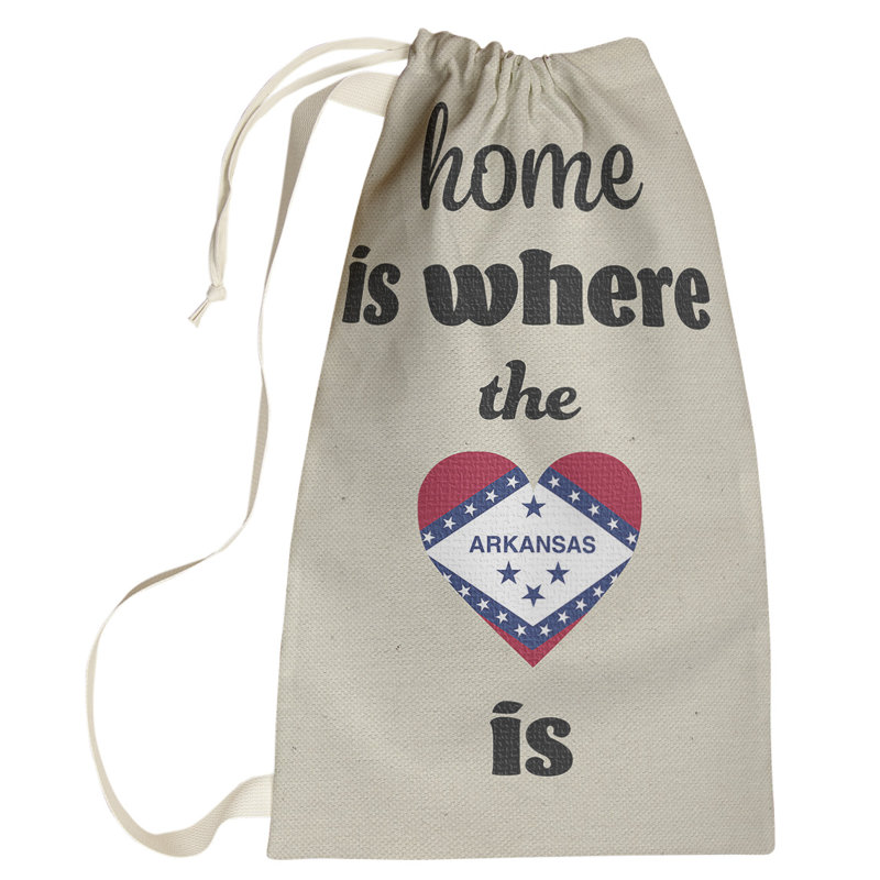 Sac à lessive Heart, Grand (H 76,5 po x l 29,5 po x 1,5 po), Arkansas