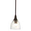 Trumpet 1-Light Single Dome Pendant-79322568-79322569