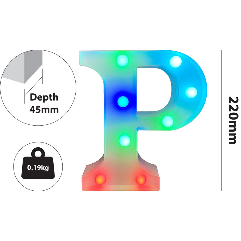 Ceris 9" LED Sign