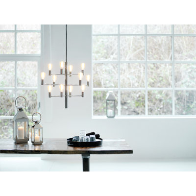 Manola 12 - Light Candle Style Chandelier
