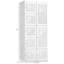 Commode blanche, garde-robe avec rangement