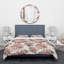 Ensemble de housse de couette designart pivoines-35228187