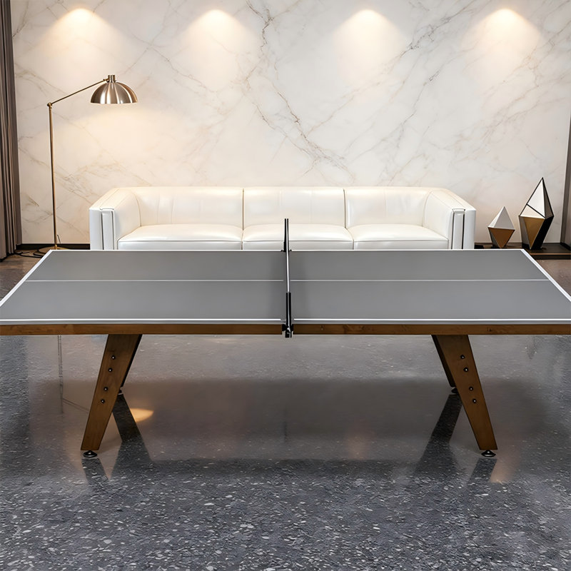 Table de tennis de table d'intérieur en bois massif