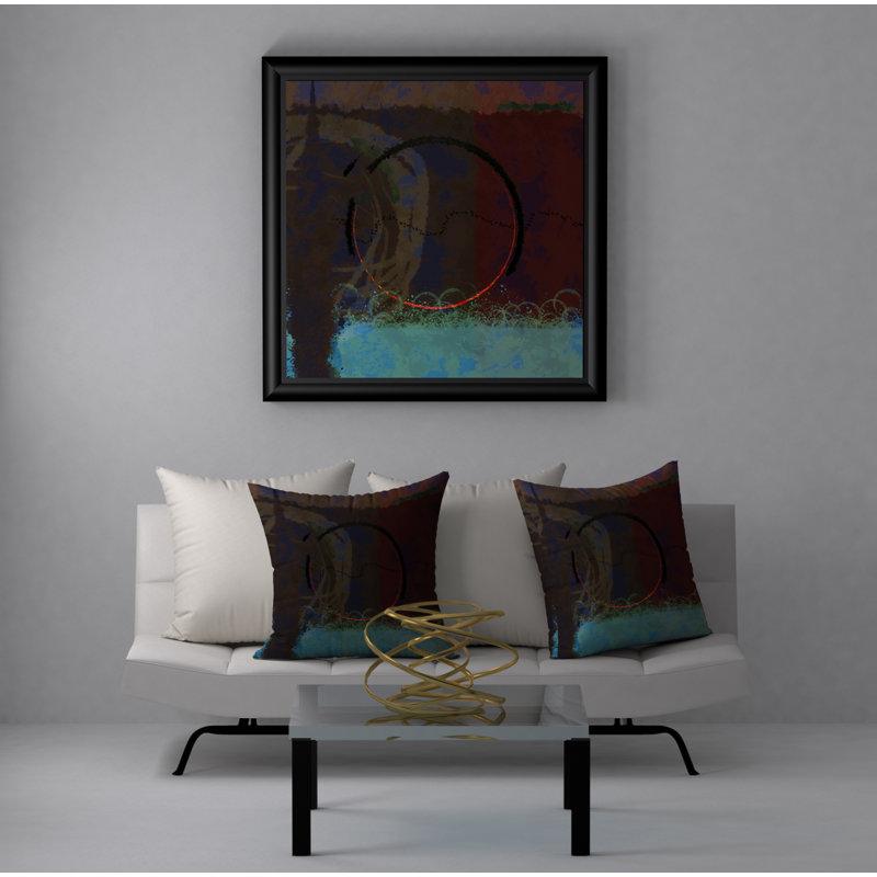  Housse et insert de coussin carré précieux, 24" X 24"