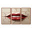 Ensemble de salon Landyn - Fashion Lips Wall Art-108455593-108455594