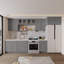 HOMEIBRO Cozy Design, meuble mural standard en contreplaqué, style Shaker, gris Shaker, 91,4 cm (L) x 61 cm (P) x 61 cm (H), à monter soi-même-915386482-915285824