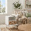 Table de bout en rotin 15 pouces avec ports USB et prise de courant Meshoppen (ensemble de 2)-129877671