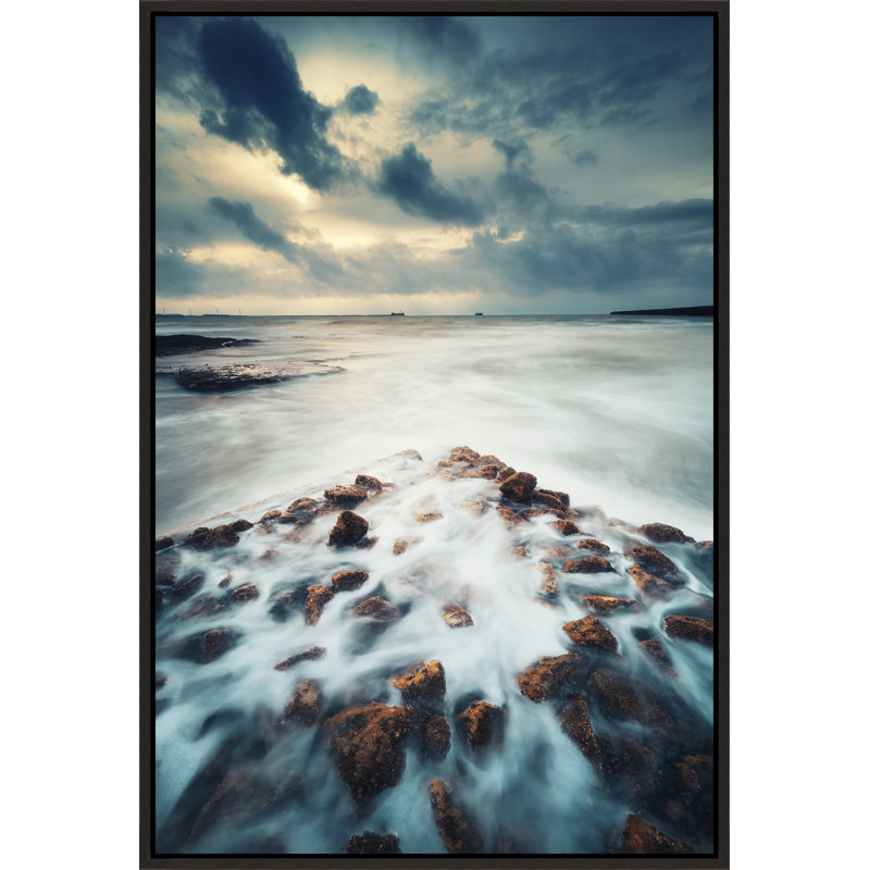 «Here and Elsewhere IV» par David Keochkerian - Impression sur toile, Image au gel brossé, H 37,75 po x l 25,75 po x P 1,5 po