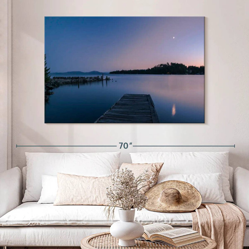 Alvord Dock On Flathead Lake, 34" H x 51" W