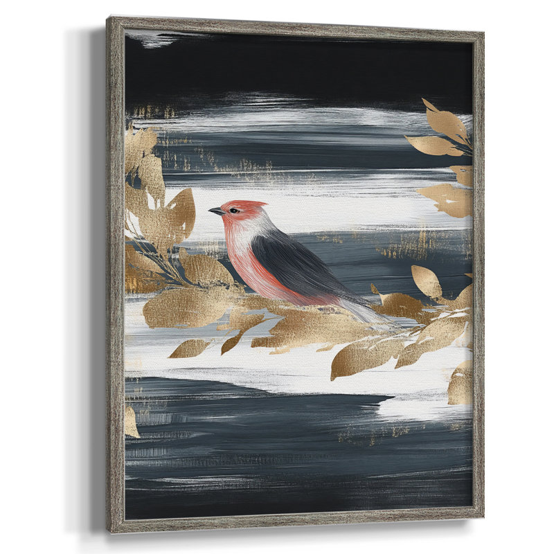 «Christmas Holiday», art encadré CCxxxii - bois massif, H 21 po x l 17 po