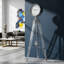 Chaplin V Acrylic Floor Clock