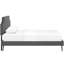 Lit plateforme simple Corene avec pieds évasés ronds par Modway-537702241
