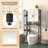 33.5” W Freestanding Toilet Storage Cabinet-591765008